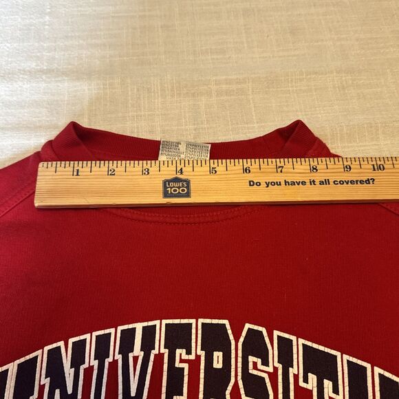 Starworld University‎ Of London Red Sweatshirt Men’s / Adult Size Medium - Picture 6 of 10